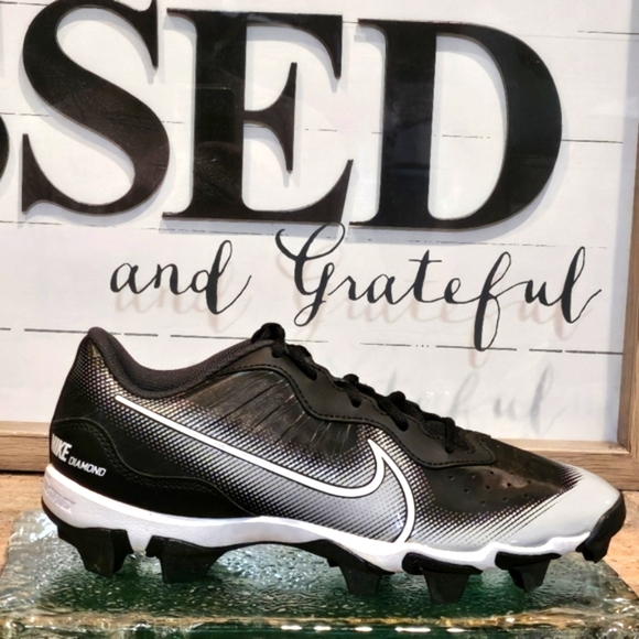 Nike Adult Alpha Huarache Keystone LW Baseball Cleats Mn 8 | Wmn 9.5 #DJ6524-011 - Picture 1 of 7